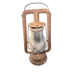 Nier Feuerhand No. 257 Kerosene Lantern Germany With Glass 14” Tall